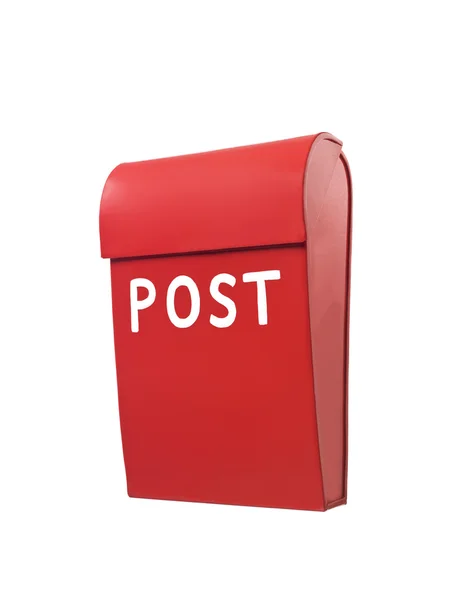 Red mailbox — Stock Photo, Image