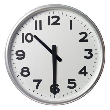 Half past ten clipart