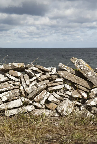 Stenen door zee — Stockfoto