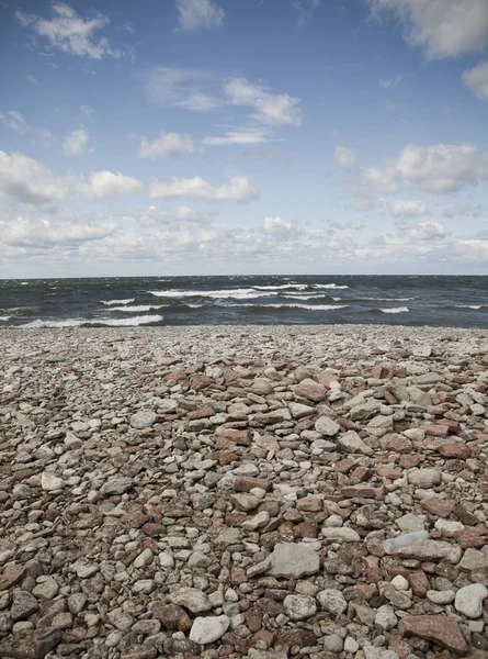 Praia de pedra — Fotografia de Stock