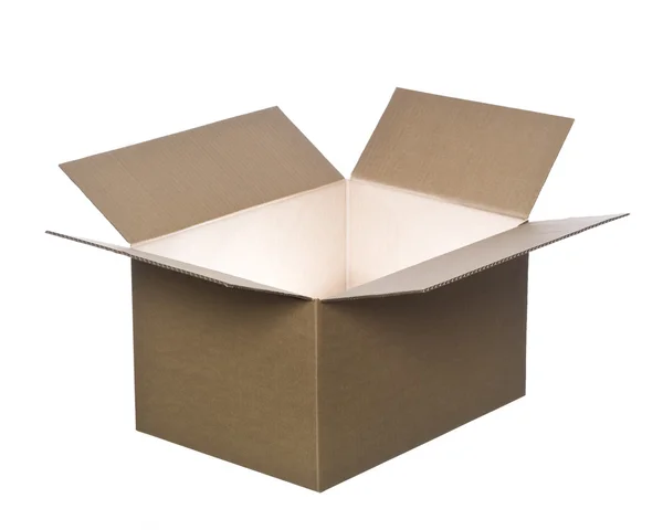 Karton kutu — Stok fotoğraf