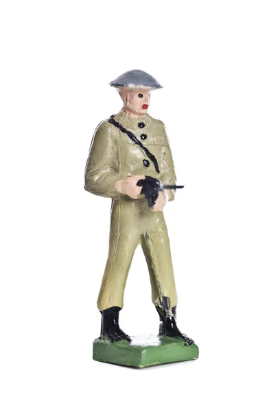 Speelgoed soldaat — Stockfoto