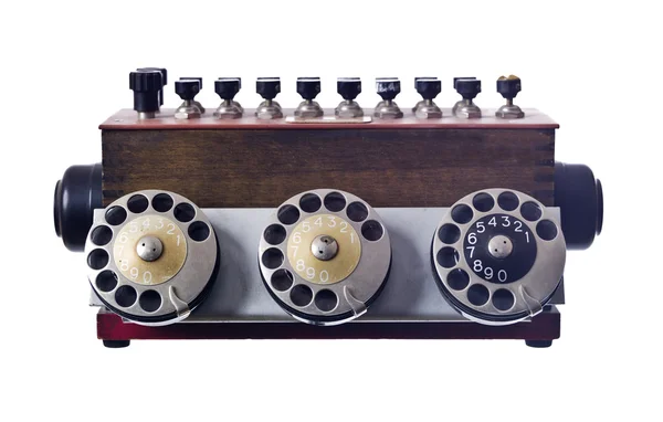 Ročník telefon — Stock fotografie