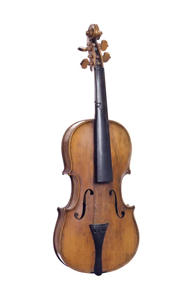 Oude gebroken viool — Stockfoto