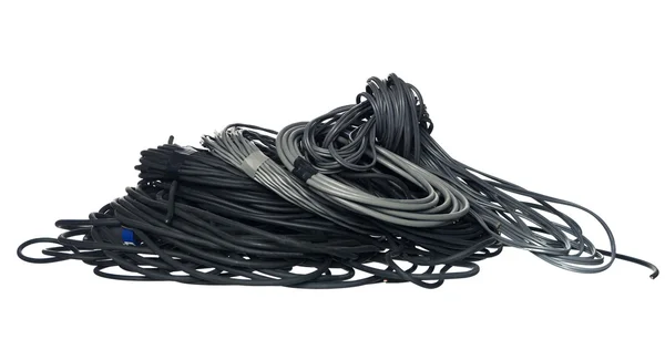 Elektronické kabely — Stock fotografie