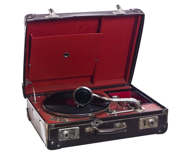Vintage record player — Stock Photo, Image