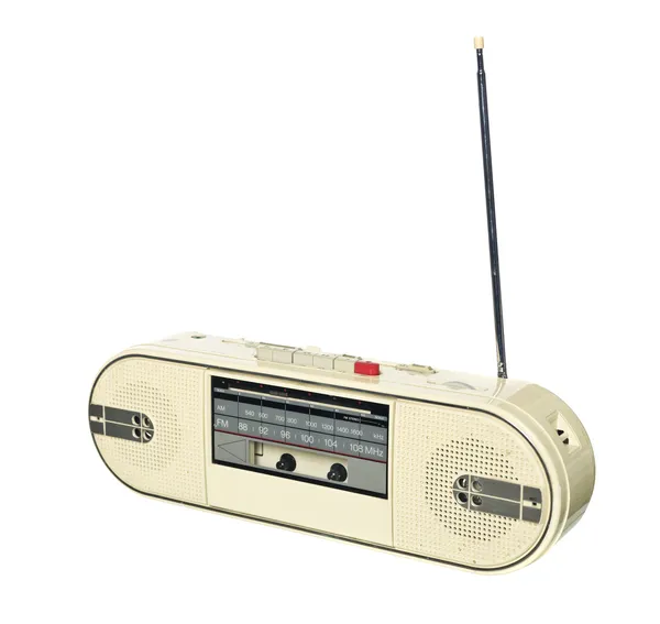 Radio de estilo 1980 — Foto de Stock