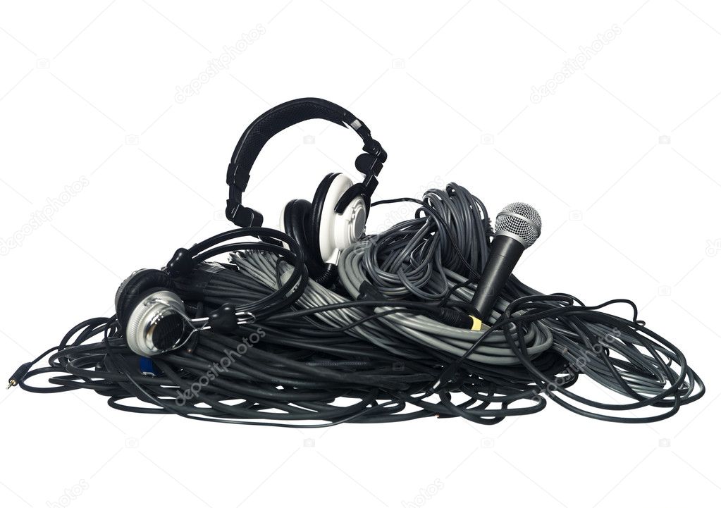 Cables and music equipment