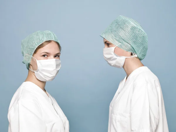 Deux infirmières — Photo