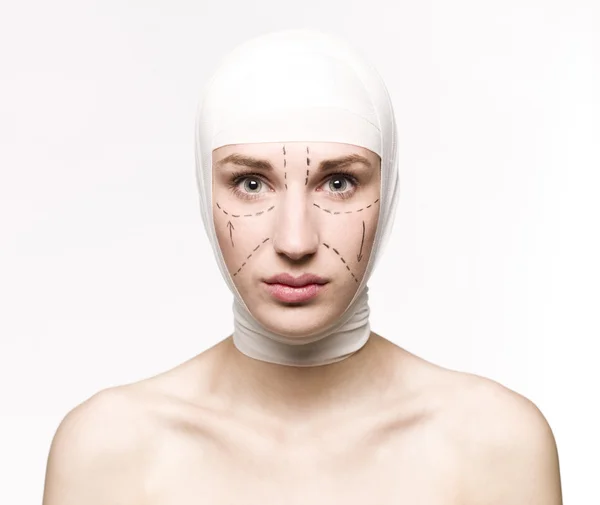 stock image Prepared for plastic surgery