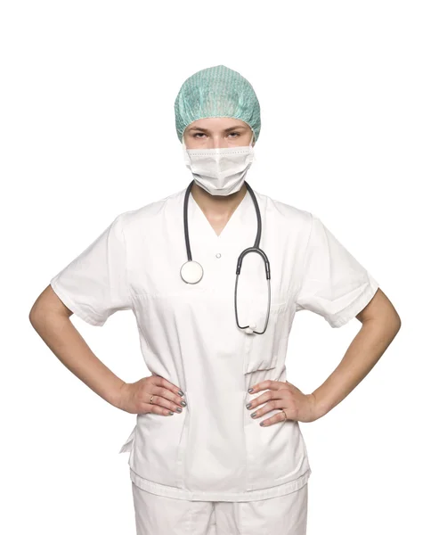 Wütende Krankenschwester — Stockfoto