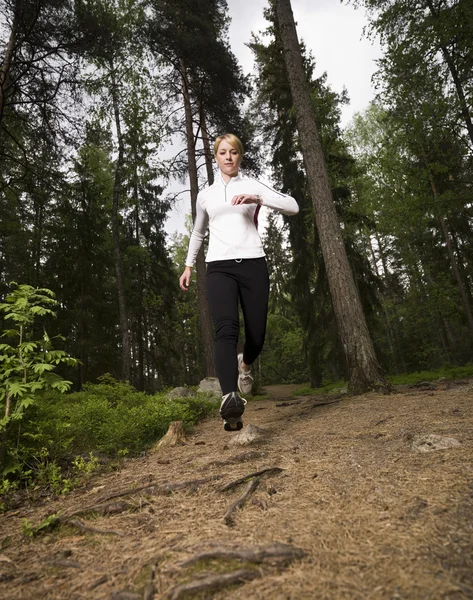 stock image Woman running