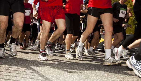 Running competition — Stock Photo, Image