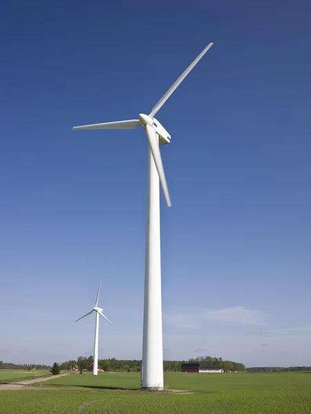 Wind power station — Stock Photo, Image