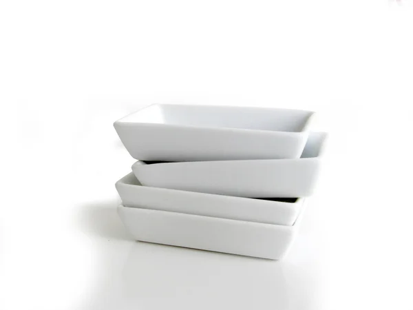Copos de porcelana — Fotografia de Stock