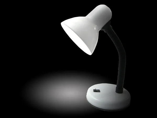 Glowing nightstand light — Stock Photo, Image