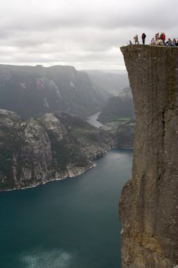 Lyse fjord and Preikestolen clipart