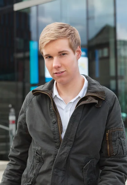 Blond handsome guy — Stock Photo, Image