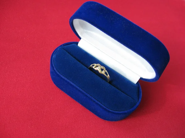 订婚戒指 — 图库照片