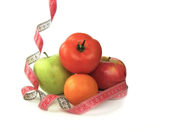 フルーツの食事療法とボディ ケア — ストック写真