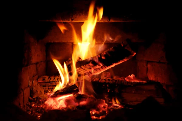 stock image Fireplace