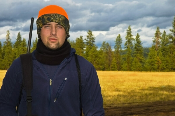 Young hunter prepared to hunt
