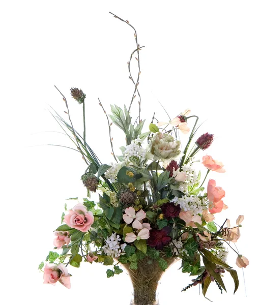 Silk Flower Arrangement — Stock Photo, Image