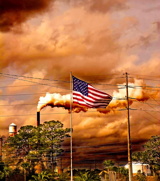 Pollution américaine — Photo