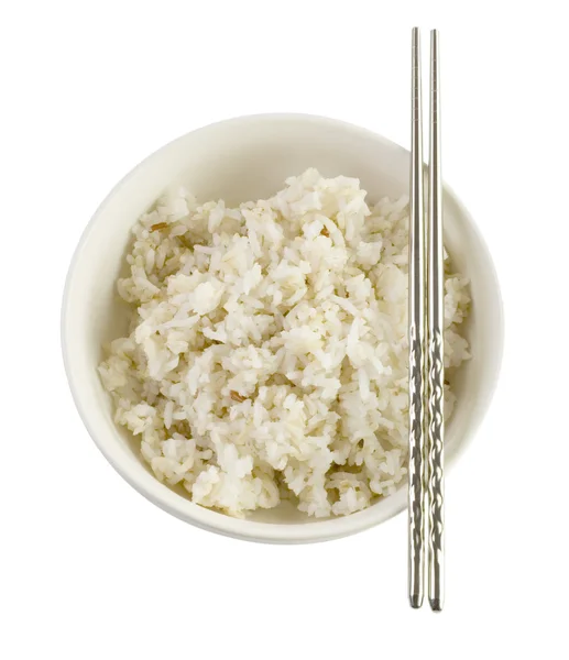 Gotowanego brązowego ryżu — Zdjęcie stockowe