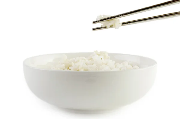 Gekookte bruine rijst — Stockfoto