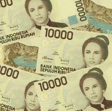 Banknotes of Indonesia clipart