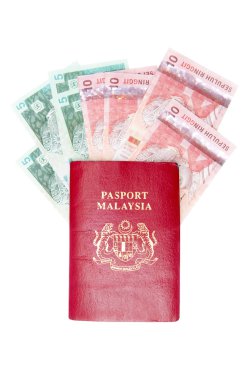 Passport malaysia clipart