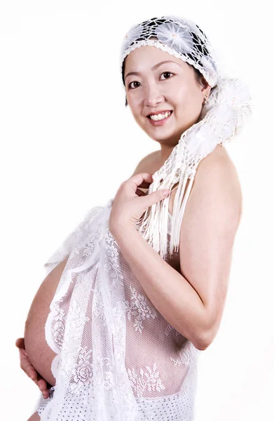 Modern hamilelik kadın — Stok fotoğraf