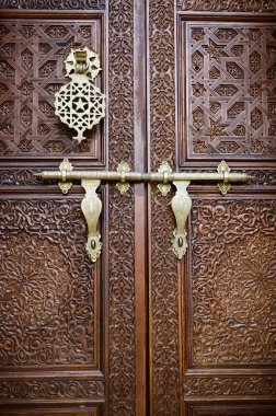 Islamic style door clipart