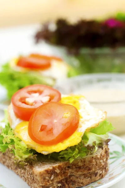 Healthy sandwich. — Stock Photo, Image