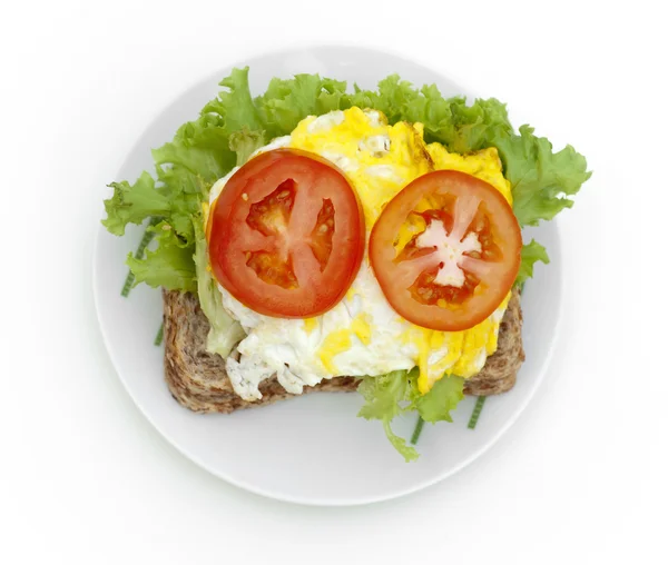 Egg sandwich. — Stock Photo, Image