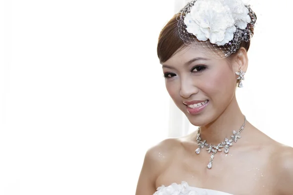 Asijská nevěsta. — Stock fotografie