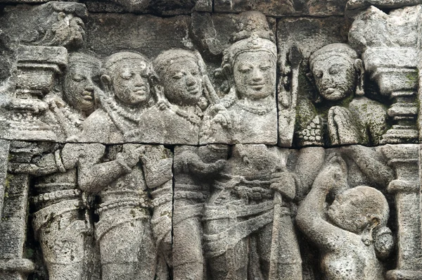 Borobudur arte . — Fotografia de Stock