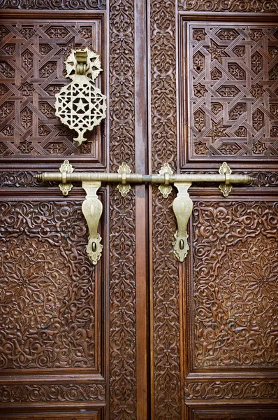 Islamskiego stylu drzwi — Zdjęcie stockowe