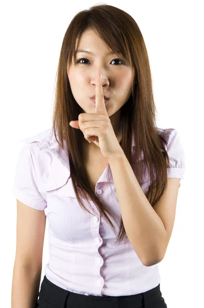 Shhhhh. — Stock Photo, Image