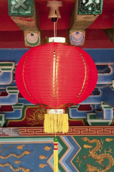 Lanternas chinesas exibir — Fotografia de Stock