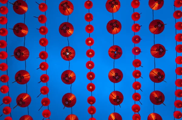 Chinese lantaarns weergeven — Stockfoto