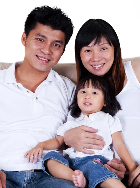 Boldog család.. — Stock Fotó