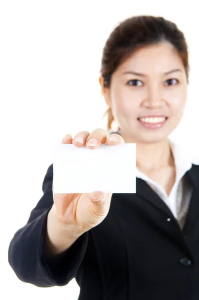 Blank business card. — Stock Photo, Image