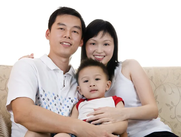 Asian Family — Zdjęcie stockowe