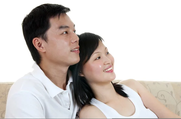 Asiático casal . — Fotografia de Stock
