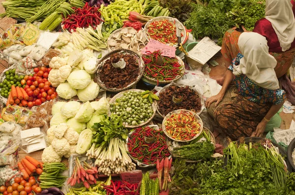 Gemüsemarkt. — Stockfoto