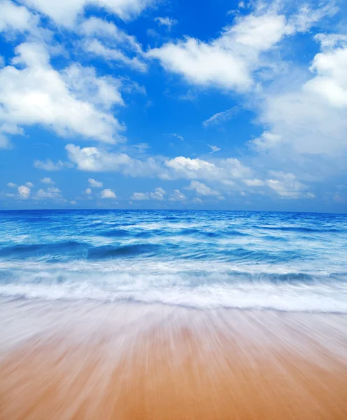 Playa azul . — Foto de Stock
