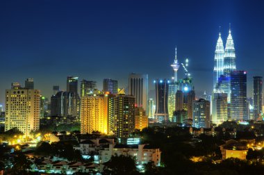 Kuala Lumpur Malaysia. clipart