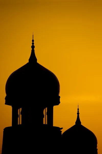 モスクのシルエット. — ストック写真